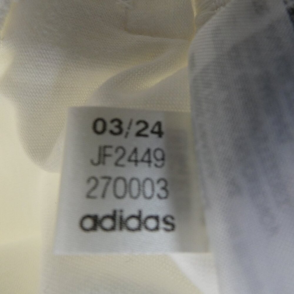 Adidas 2-Piece Track Set White Jacket JF2443 & Pants JF2449 W-Large/M-Medium‎ - Picture 13 of 16